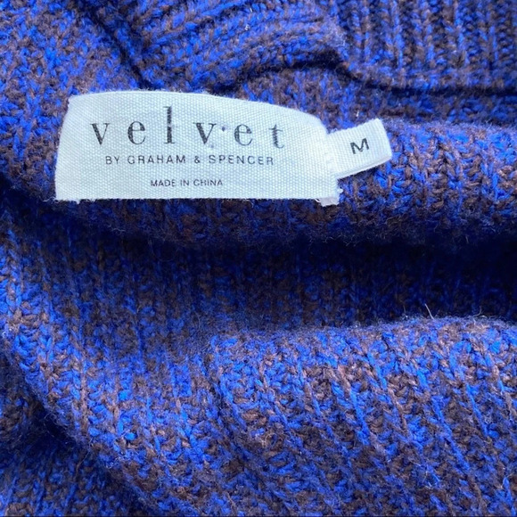 velvet by graham & spencer slouchy cardigan M - Picture 6 of 8